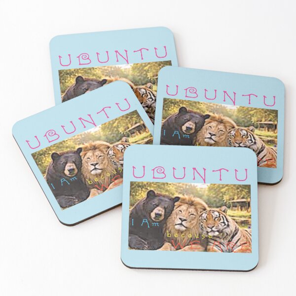 Item preview, Ubuntu - I am, because WE ARE. always choose COMPASSION designed and sold by StudioTanoshiiNeko.