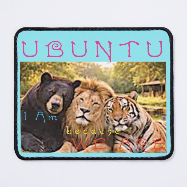 Item preview, Ubuntu - I am, because WE ARE. always choose COMPASSION designed and sold by StudioTanoshiiNeko.