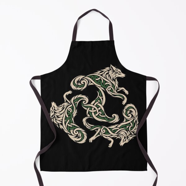 Item preview, Triskelion of the Wolves - Celtic emblem in interlacing designed and sold by lAnJefurtifeu.