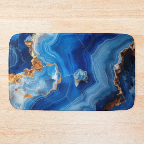 Item preview, ​Cobalt Geode Swirls designed and sold by KingsArtworx 2.