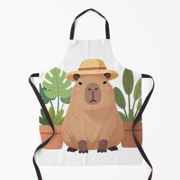 Item preview, Cute Capybara Plant Mom Vintage Gardening Art designed and sold by Thompika.