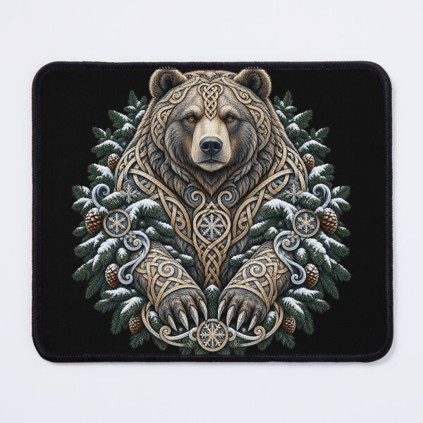 Item preview, Winter Forest Bear - Celtic Guardian designed and sold by lAnJefurtifeu.