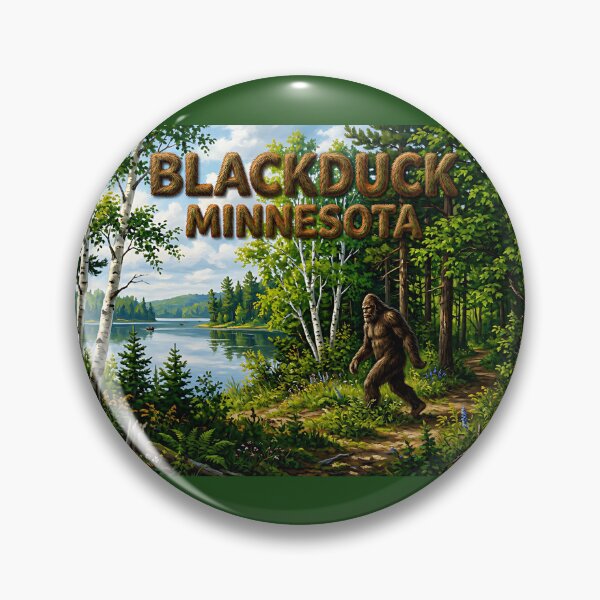 Item preview, Blackduck Minnesota Bigfoot - Sasquatch Forest Hike designed and sold by FrozenFits.