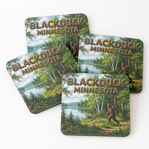Item preview, Blackduck Minnesota Bigfoot - Sasquatch Forest Hike designed and sold by FrozenFits.