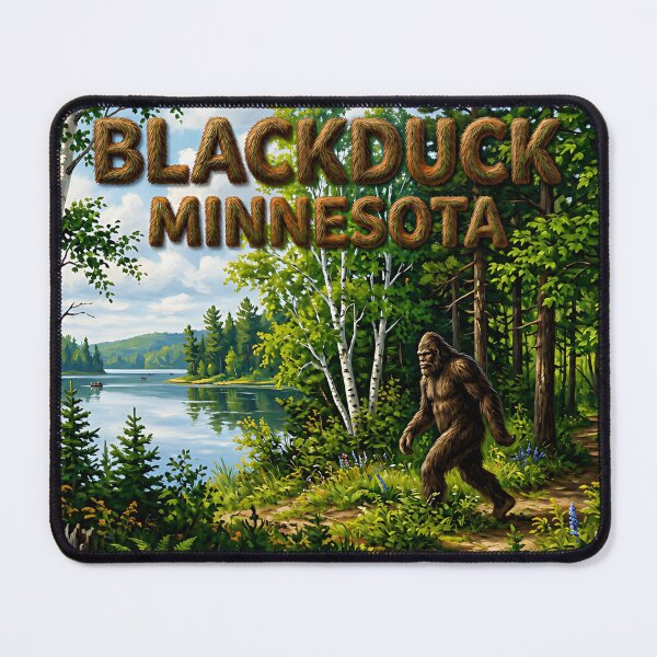 Item preview, Blackduck Minnesota Bigfoot - Sasquatch Forest Hike designed and sold by FrozenFits.