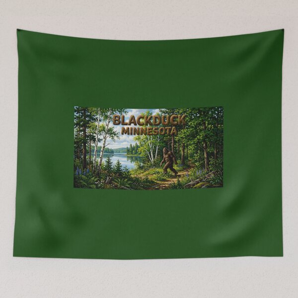 Item preview, Blackduck Minnesota Bigfoot - Sasquatch Forest Hike designed and sold by FrozenFits.
