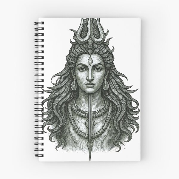 Item preview, Majestic Lord Shiva Portrait Engraving Art designed and sold by RM.creativeworks.