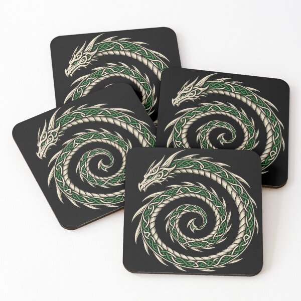 Item preview, Celtic spiral dragon - Emblem of transformation designed and sold by lAnJefurtifeu.