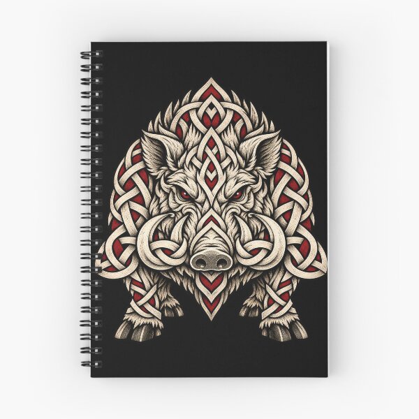 Item preview, Boar with a knotted shield - Celtic emblem of courage designed and sold by lAnJefurtifeu.
