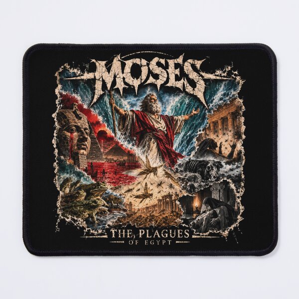 Item preview, Moses – The Plagues of Egypt Biblical Heavy Metal Vintage Graphic designed and sold by Neurospicy Trolls.