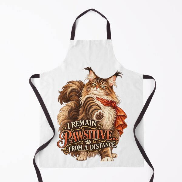Item preview, Maine-Coon Pawsitive designed and sold by WeaveSphere.