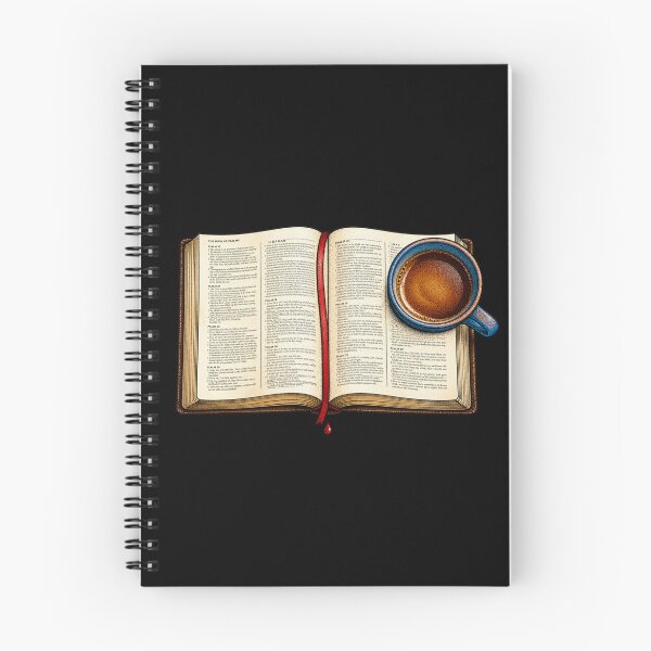 Item preview, Open Bible and Morning Coffee Devotional Art designed and sold by Francisbb.