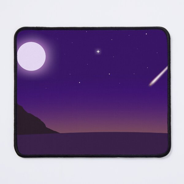 Item preview, Comet Over Ocean Under Full Moon designed and sold by ArtisticJump.