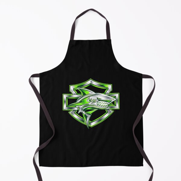 Item preview, Lime Green Shark Logo designed and sold by ArtSantosv.