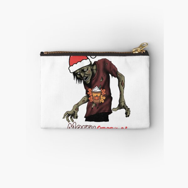 Item preview, Merry Creepmas Zombie Santa - Funny Spooky Christmas Sticker designed and sold by Neworld24.