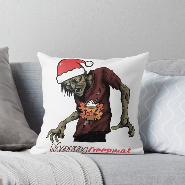 Item preview, Merry Creepmas Zombie Santa - Funny Spooky Christmas Sticker designed and sold by Neworld24.