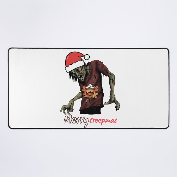 Item preview, Merry Creepmas Zombie Santa - Funny Spooky Christmas Sticker designed and sold by Neworld24.