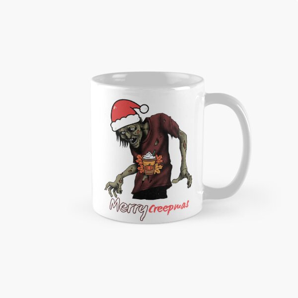 Item preview, Merry Creepmas Zombie Santa - Funny Spooky Christmas Sticker designed and sold by Neworld24.