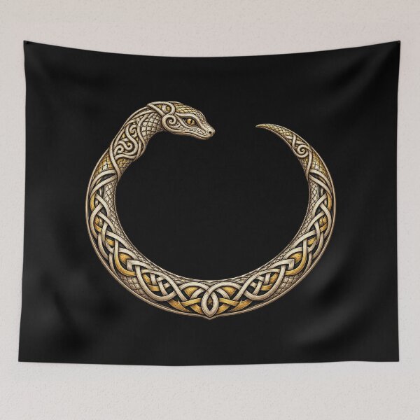 Item preview, Celtic torso serpent - Emblem of protection designed and sold by lAnJefurtifeu.