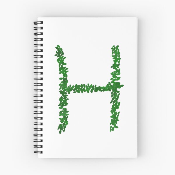 Item preview, Botanical Letter H - Green Leaf Monogram Initial designed and sold by iampaulmorris.