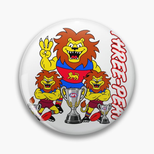 Item preview, The Mighty Lions Premiers 2026 designed and sold by Luke Foran Sports Art.