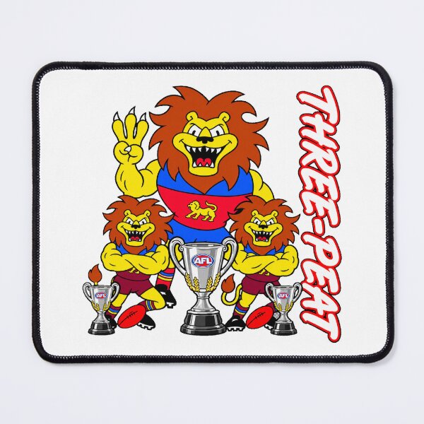 Item preview, The Mighty Lions Premiers 2026 designed and sold by Luke Foran Sports Art.