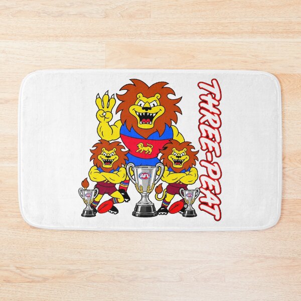 Item preview, The Mighty Lions Premiers 2026 designed and sold by Luke Foran Sports Art.