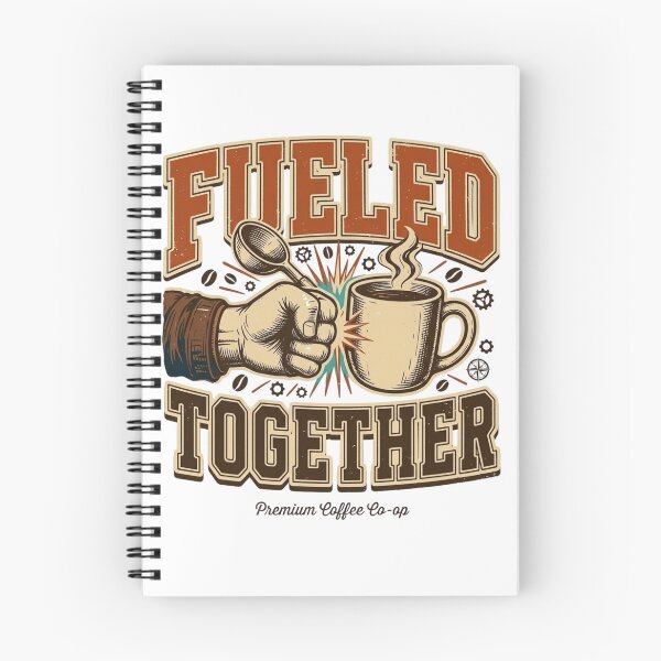 Item preview, Fueled Together Premium Coffee Co-op Vintage designed and sold by designwiss.