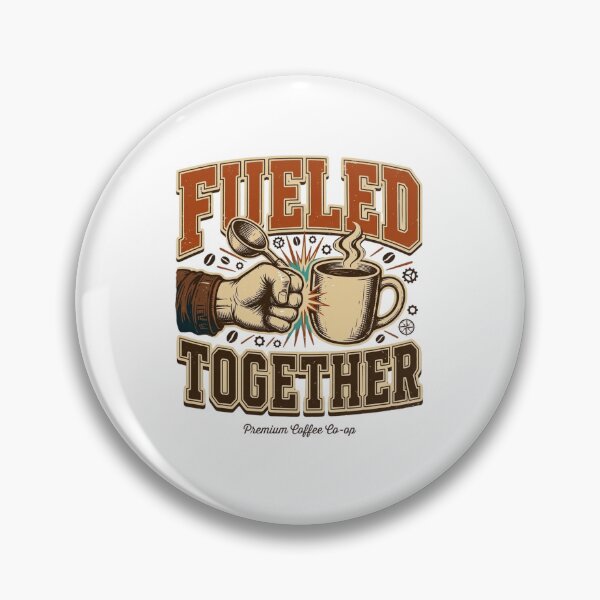 Item preview, Fueled Together Premium Coffee Co-op Vintage designed and sold by designwiss.