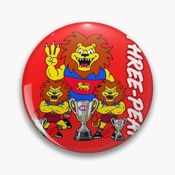 Item preview, The Mighty Lions Premiers 2026 designed and sold by Luke Foran Sports Art.