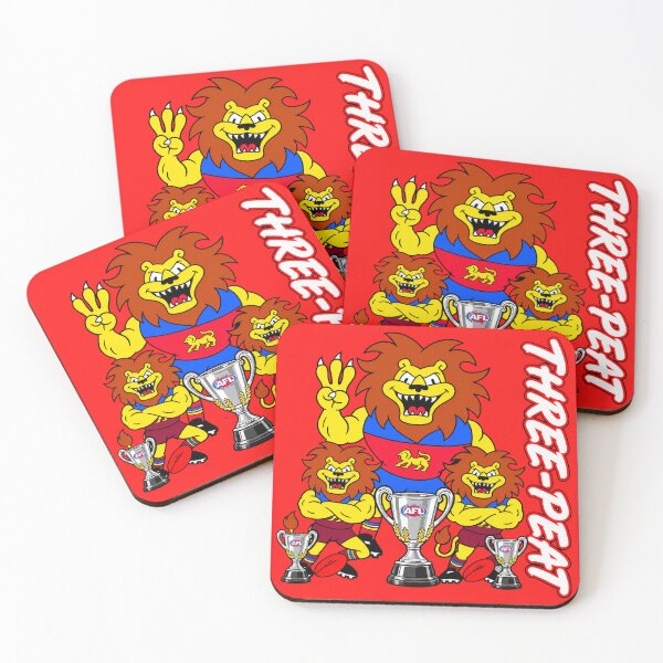 Item preview, The Mighty Lions Premiers 2026 designed and sold by Luke Foran Sports Art.