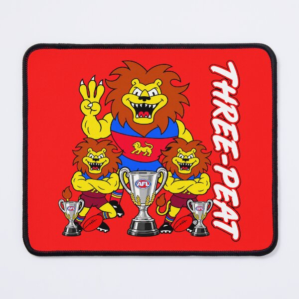 Item preview, The Mighty Lions Premiers 2026 designed and sold by Luke Foran Sports Art.