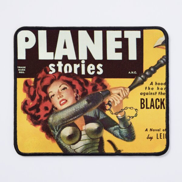 Item preview, Planet Stories Magazine (March 1951) "Black Amazon of Mars" - Cover Art by Allen Anderson designed and sold by centuryretromedia.