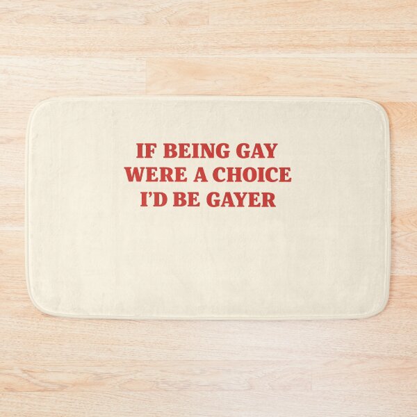 Item preview, If Being Gay Were a Choice Quote designed and sold by SassCity.