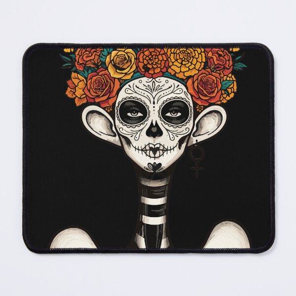 Item preview, Catrina Crown | Vintage Day of the Dead Tarot Art designed and sold by Ojo de Lilith.