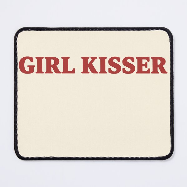 Item preview, Girl Kisser Retro Typography Quote designed and sold by SassCity.