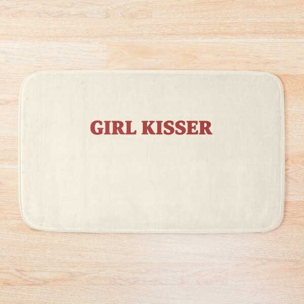 Item preview, Girl Kisser Retro Typography Quote designed and sold by SassCity.