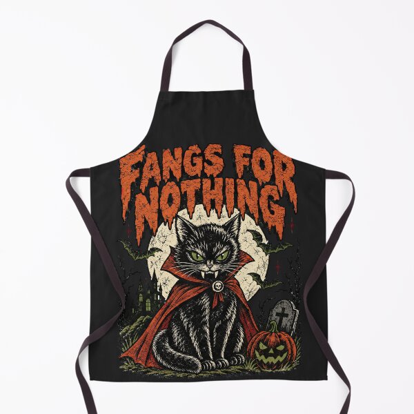 Item preview, Funny Fangs For Nothing Vampire Black Cat designed and sold by legendaryskins.