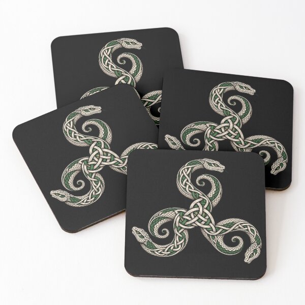 Item preview, Triskelion of the three serpents - Celtic protective seal designed and sold by lAnJefurtifeu.