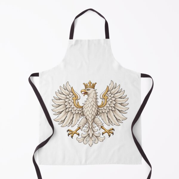 Item preview, Polish White Eagle — Crowned Heraldic Emblem designed and sold by Larkfound Studio.