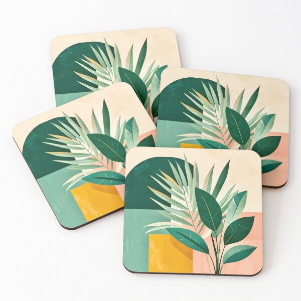 Item preview, Mid Century Modern Botanical Abstract, Part 4 designed and sold by Vicky Brago-Mitchell®.