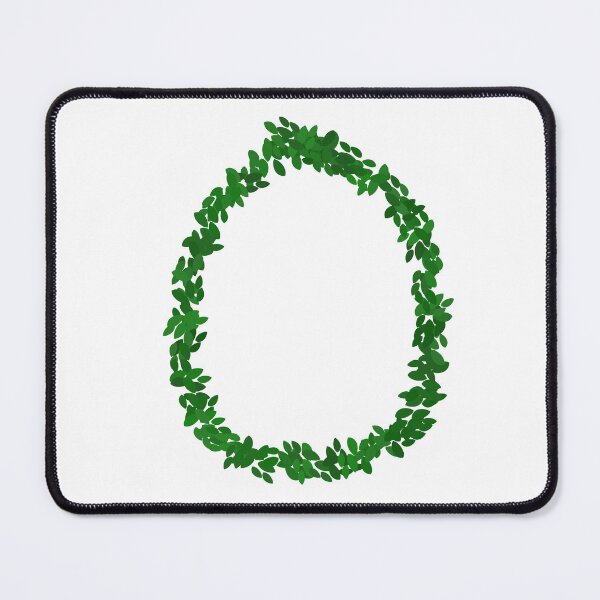 Item preview, Botanical Letter O - Green Leaf Monogram Initial designed and sold by iampaulmorris.