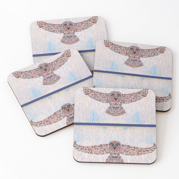 Item preview, Owls in Flight designed and sold by Shannon Thomas.