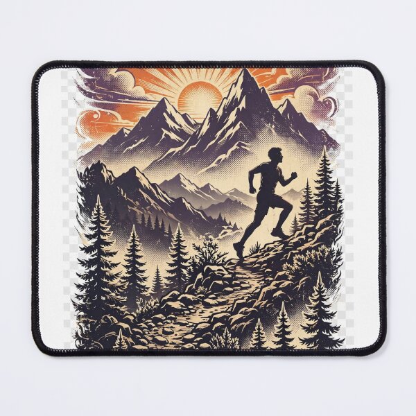 Artikelvorschau, Sonnenaufgangs-Trailrun entworfen und verkauft von Sentient Cyborg Solutions.