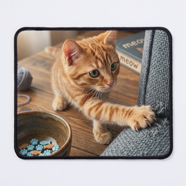 Item preview, My kitten, ​Tazzy's Couch Scratch designed and sold by KingsArtworx 2.