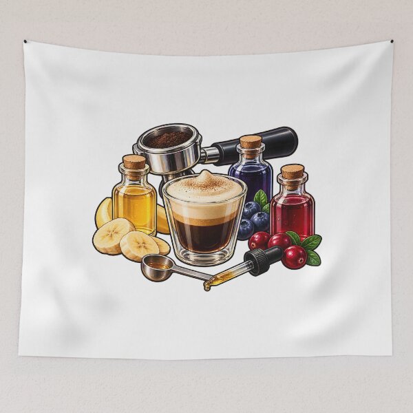 Item preview, Fruit Syrup Coffee Flavor Lab designed and sold by Philippa Shop.