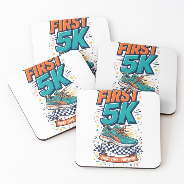 Item preview, First 5K Finisher designed and sold by Sentient Cyborg Solutions.