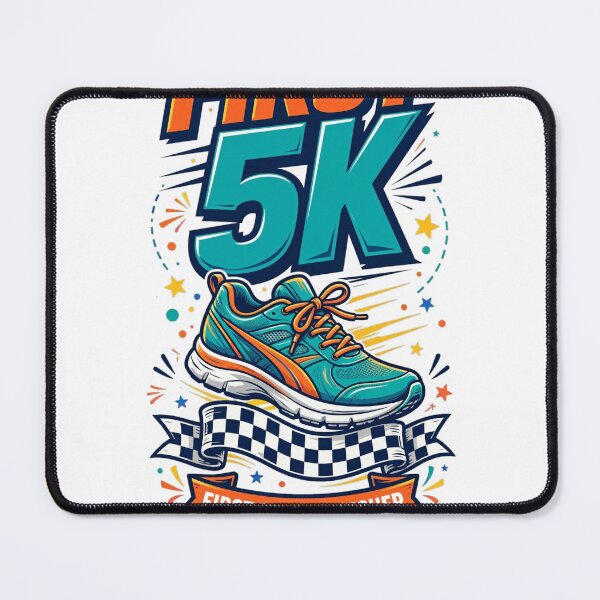 Item preview, First 5K Finisher designed and sold by Sentient Cyborg Solutions.