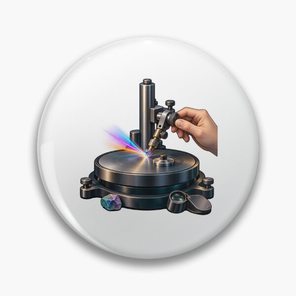 Item preview, Gem Faceter at the Polishing Lap designed and sold by Philippa Shop.
