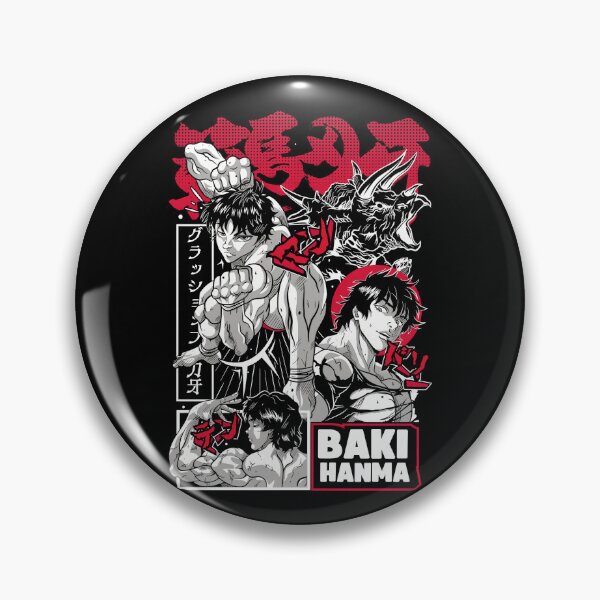 Artikelvorschau, Baki Hanma entworfen und verkauft von ZORO MAZE.